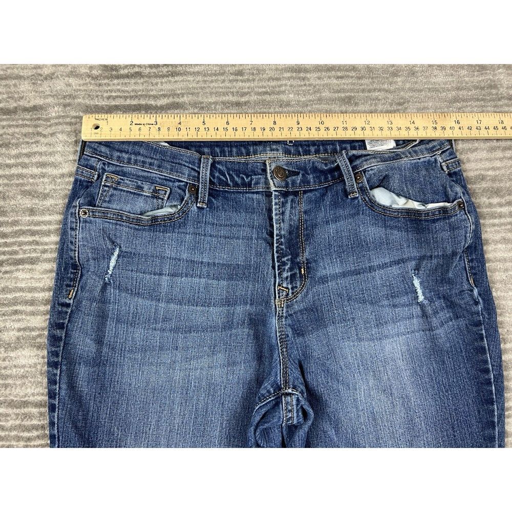 Old Navy Jeans Womens 10 Blue Denim Slim Cotton Blend Casual - Picture 4 of 10